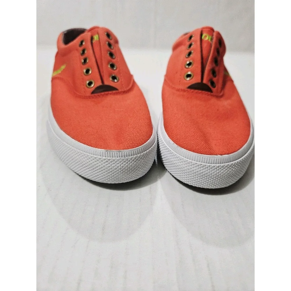 Size 9.5D - Men's Polo Ralph‎ Lauren Vaughn Red Slip On Dress Shoes